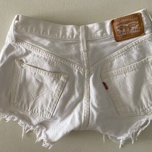 Levis 501 White